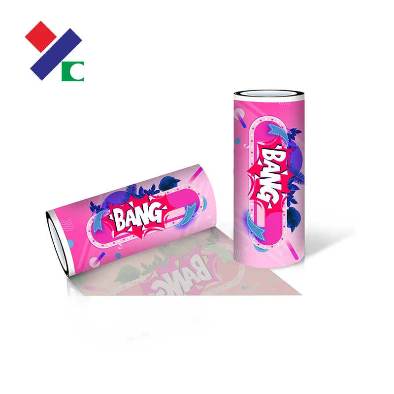 food packaging metalized opp/bopp film, customized printed plastic roll film, food grade plastic film