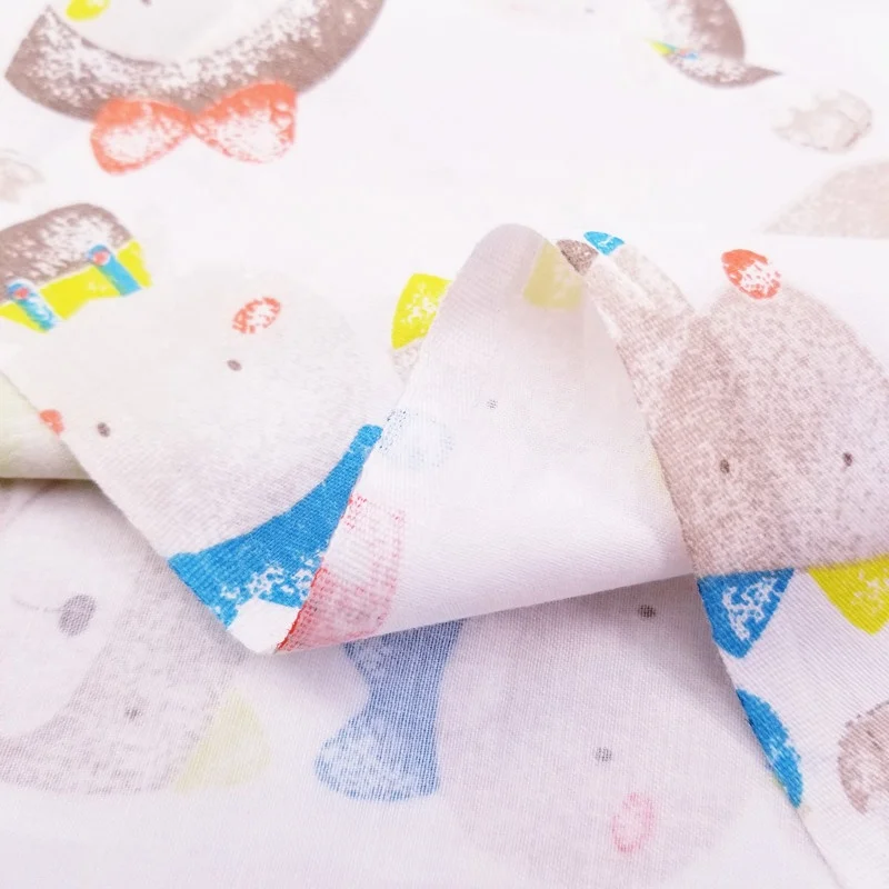 40s Cotton Twill  fabric custom Printed Cotton Sheet Fabric for Sewing Patchwork cloth sheet Material