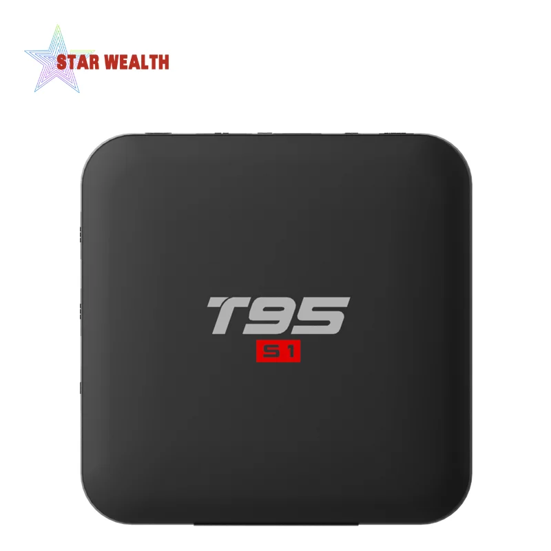 Лучшие продажи продуктов S905W Высокое качество Android 8,1 T95 R1 4 K HD Бесплатная видео ресивер Quad Core Android TV Box