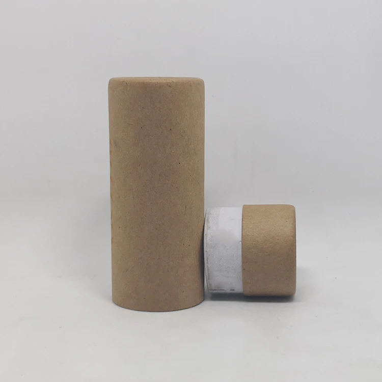 Упаковочная трубка для косметического мыла, контейнер из крафт-бумаги, роскошная картонная бумажная трубка, пользовательская красивая упаковка, круглая JZPACKING