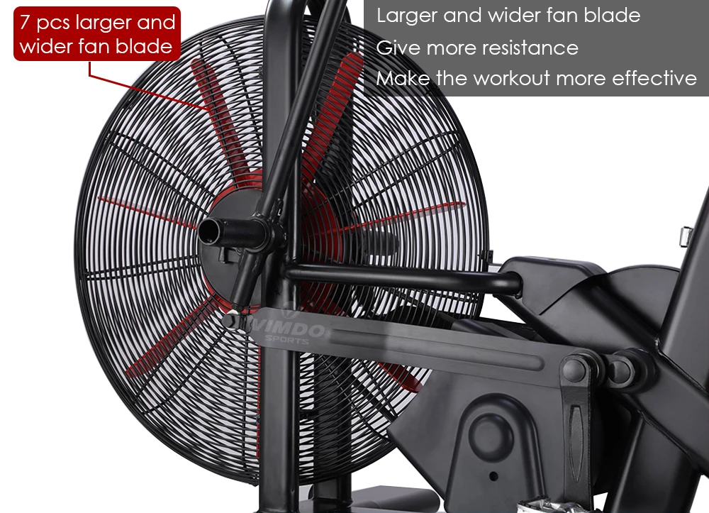 VIMDO  trends VAB02 Commercial Exercise Air Bike Crossfit for Fitness