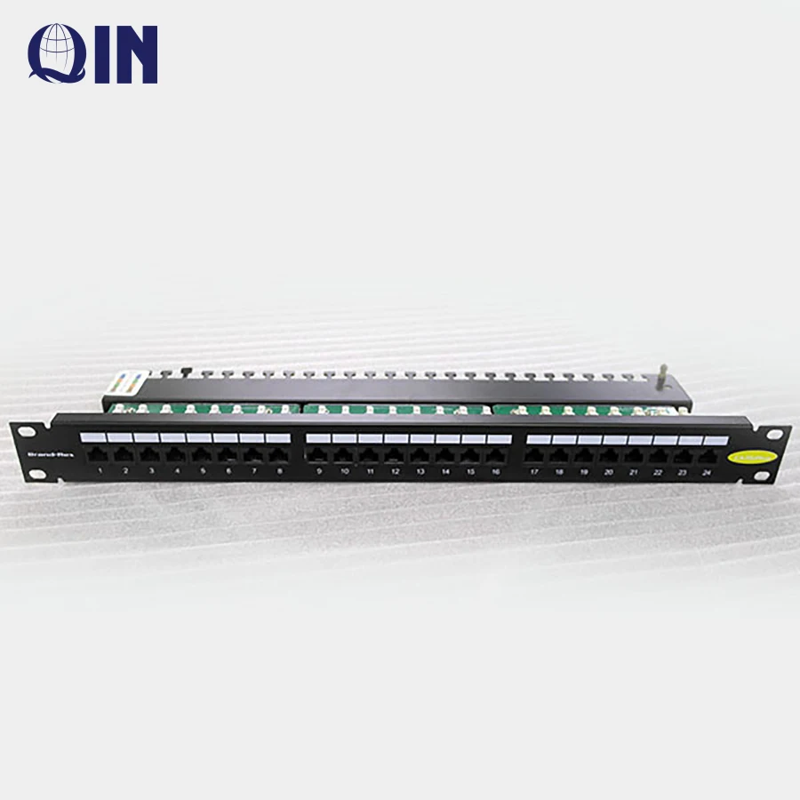 Shenzhen supplier for Brand-Rex Patch Panel Cat6 UTP 24 ports panel