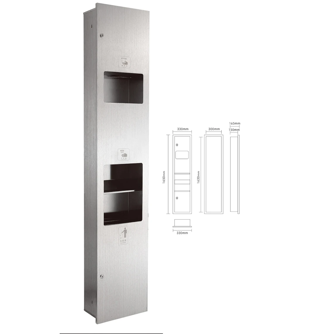 HomeTech, оптовая продажа, диспенсер для бумажных полотенец и настенная розетка для отходов