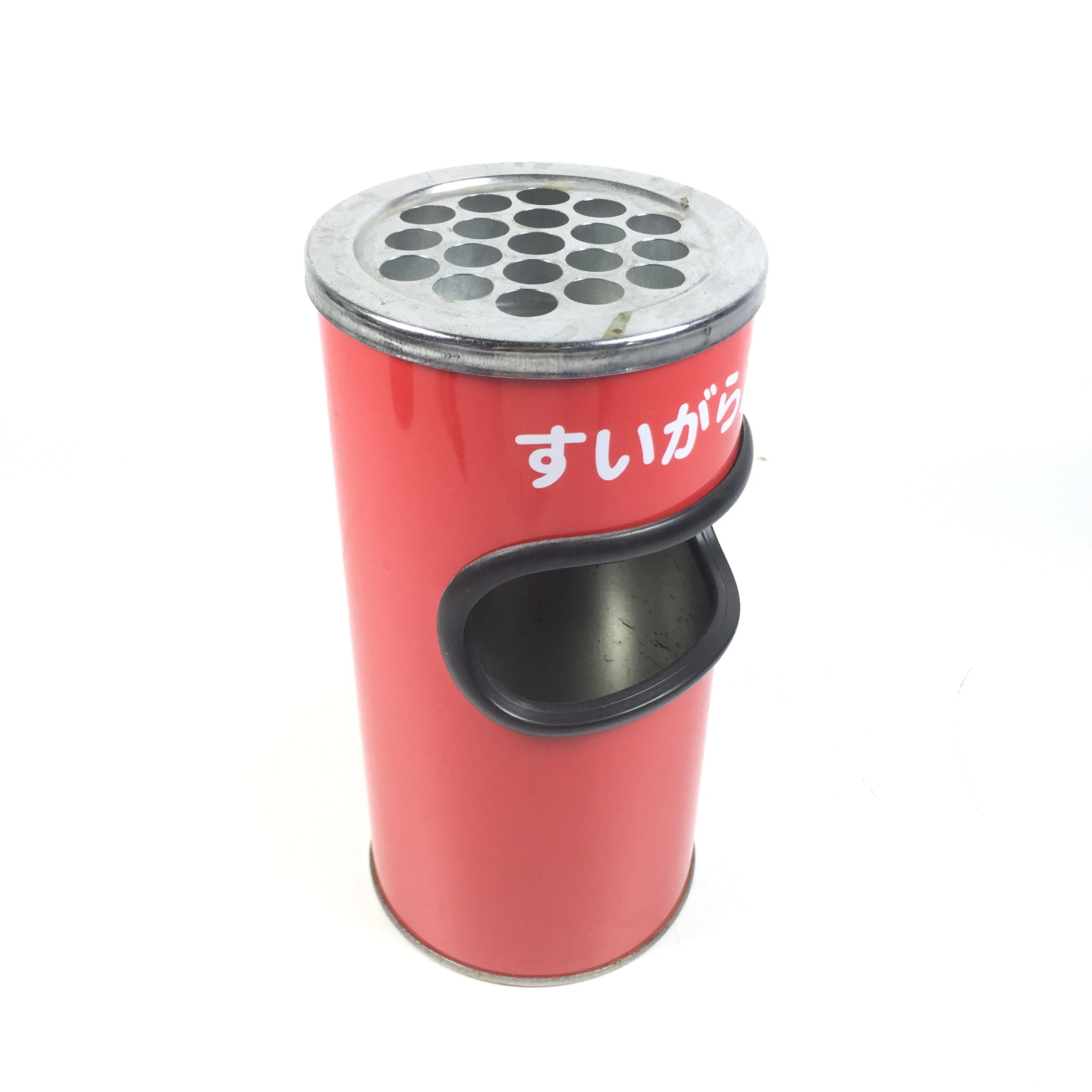 Круглая металлическая Мини пепельница из олова