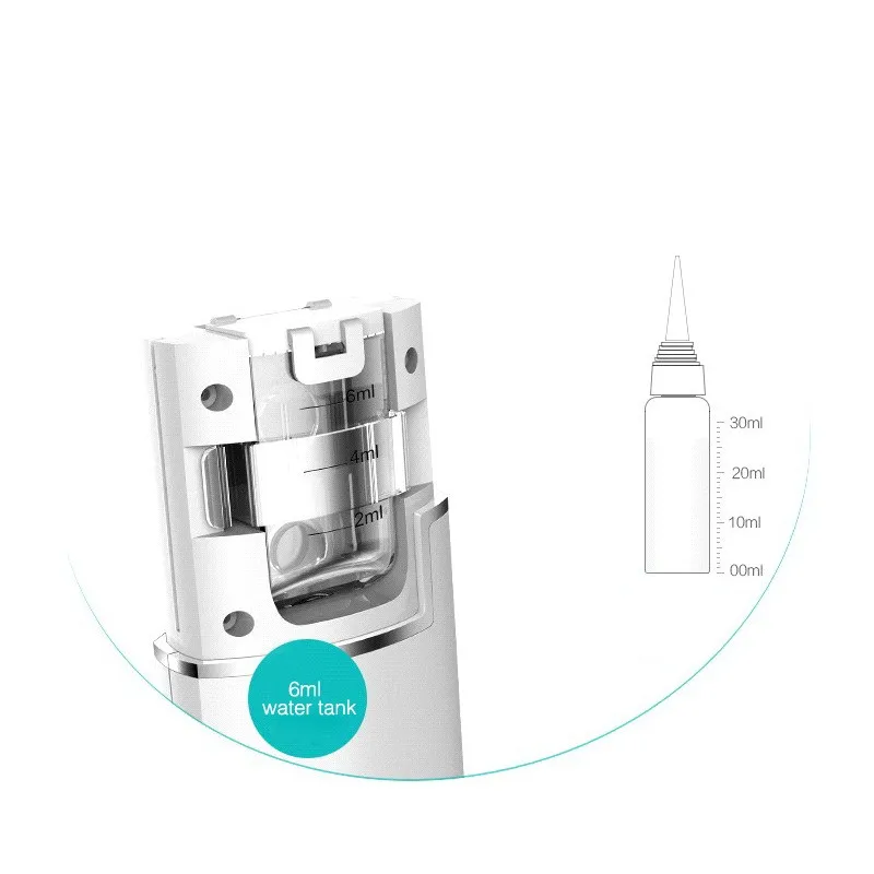 Professional Machine Hydro Spa Cold Ionic Nano Mini with Tools Portable Facial Mist Sprayer For Face Steamer