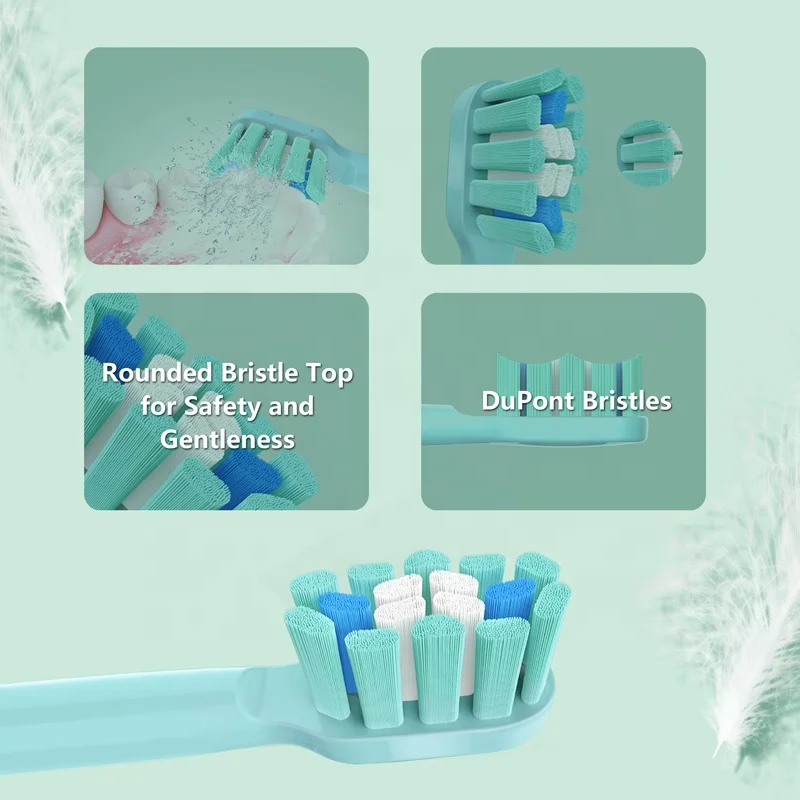 Wholesale PT4S Adult Slim Waterproof Automatic Sonic Electric Vibration USB Charging Rechargeable Toothbrush OEM