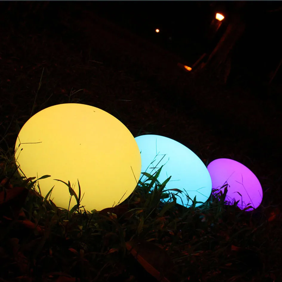 wireless control waterproof led light ball led spheres