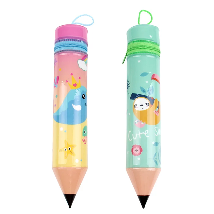 Licheng BXN573 Character Pencil Case, Children Pencil Shape Pencil Case