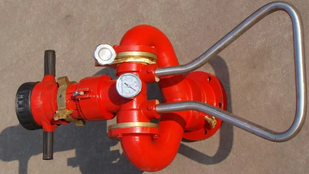 XHYXFire High quality adjustable fire water cannon fire extinguisher foam liquid fixed high pressure water cannon