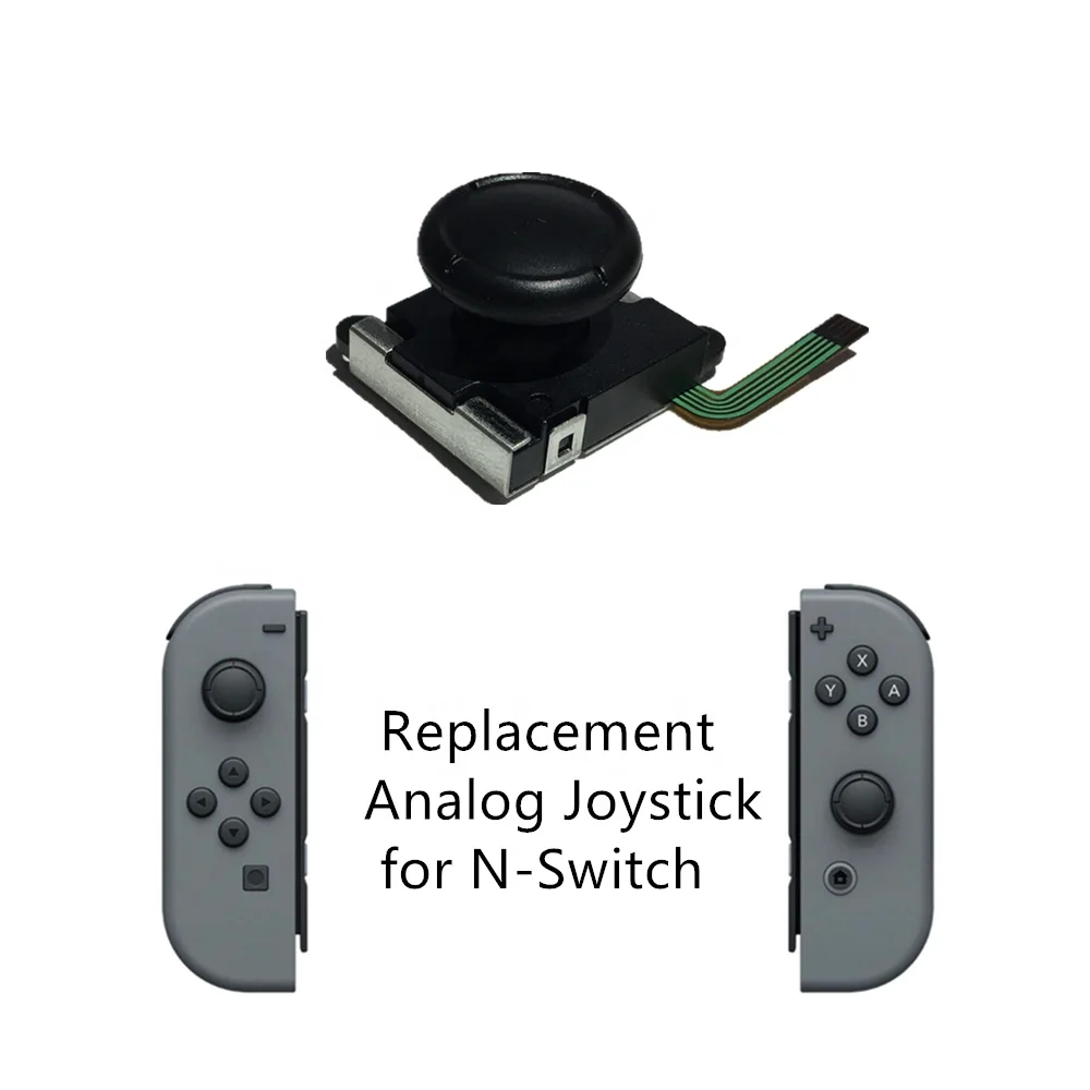 
Free shipping Joystick Thumb Stick Kit Analog Joystick Replacement 4 Way Analog Joystick for Nintendo Switch Joy-Con 
