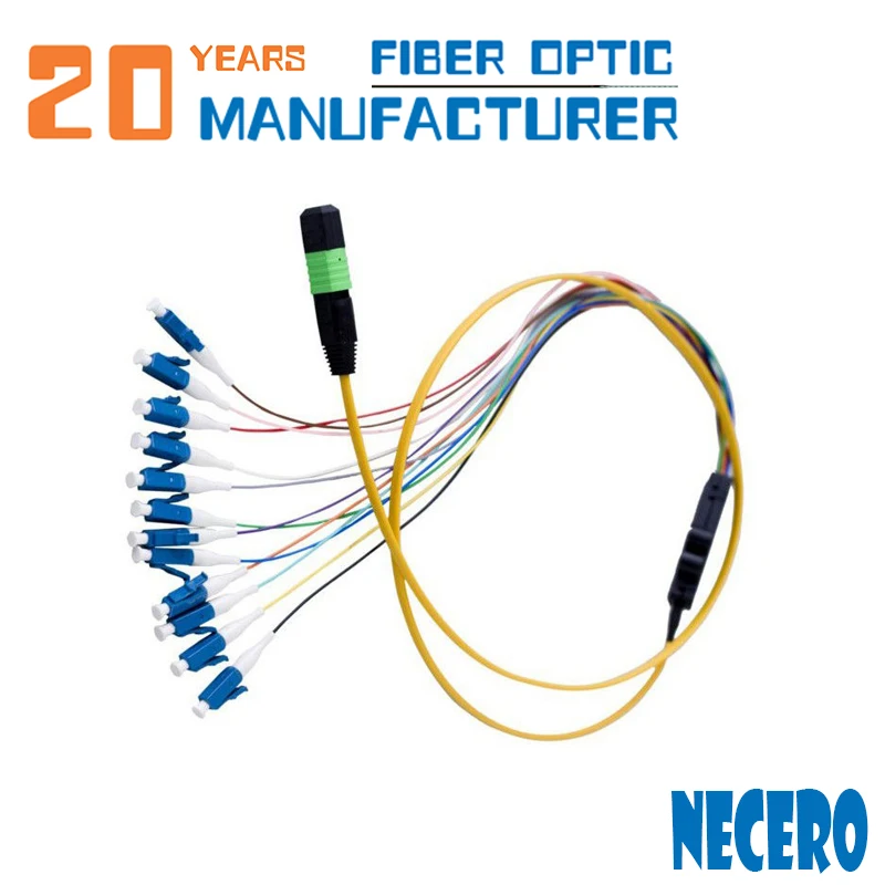 OEM communication cables factory indoor BIF wideband multimode sc lc mtp mpo fiber optic patch cord