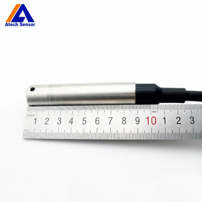10m water level sensor Waterproof Fuel Level Sensor 4 - 20mA 0 - 5V