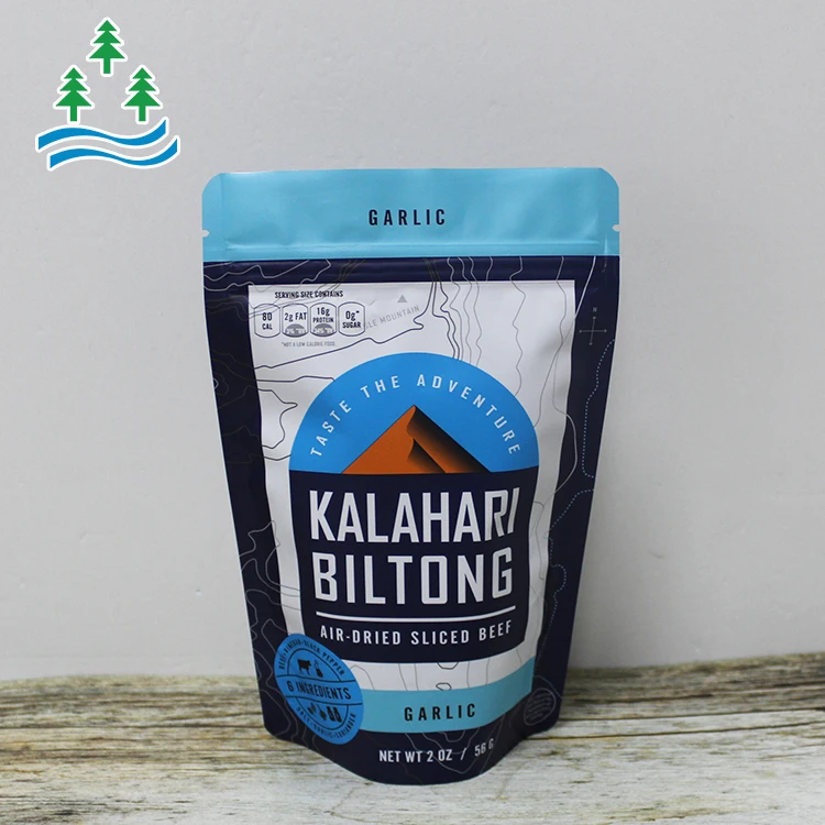 Salt Packaging Stand Pouch Bags Bath Salt Packaging Plastic Resealable Self-standing Natural