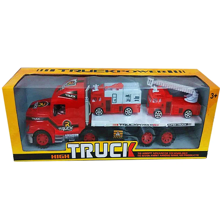 Трактор прицеп игрушка грузовики трения Powered прицеп игрушка для детей