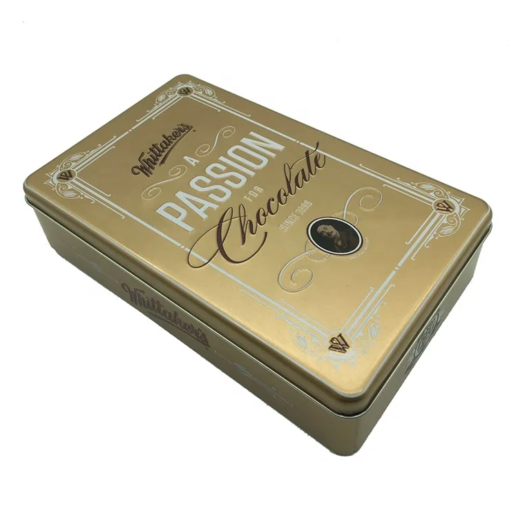 big size packaging chocolate tin box