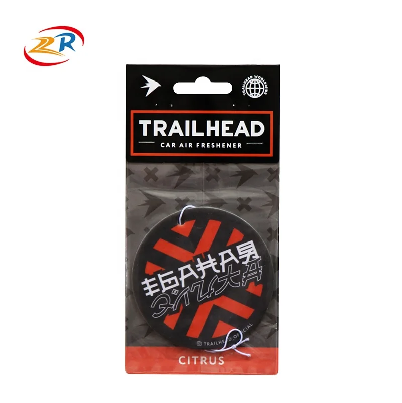 promotion aroma perfume hanging paper car air freshener /your logo are welcome
