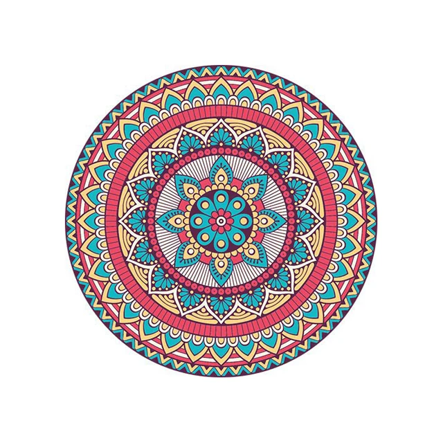 
Hot Sale Sublimation Mandala Design Round Custom Printed Ceramic Custom Coasters 