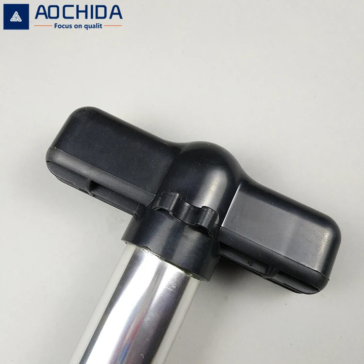 Portable aluminum bicycle pump with excellent quality factory direct sales