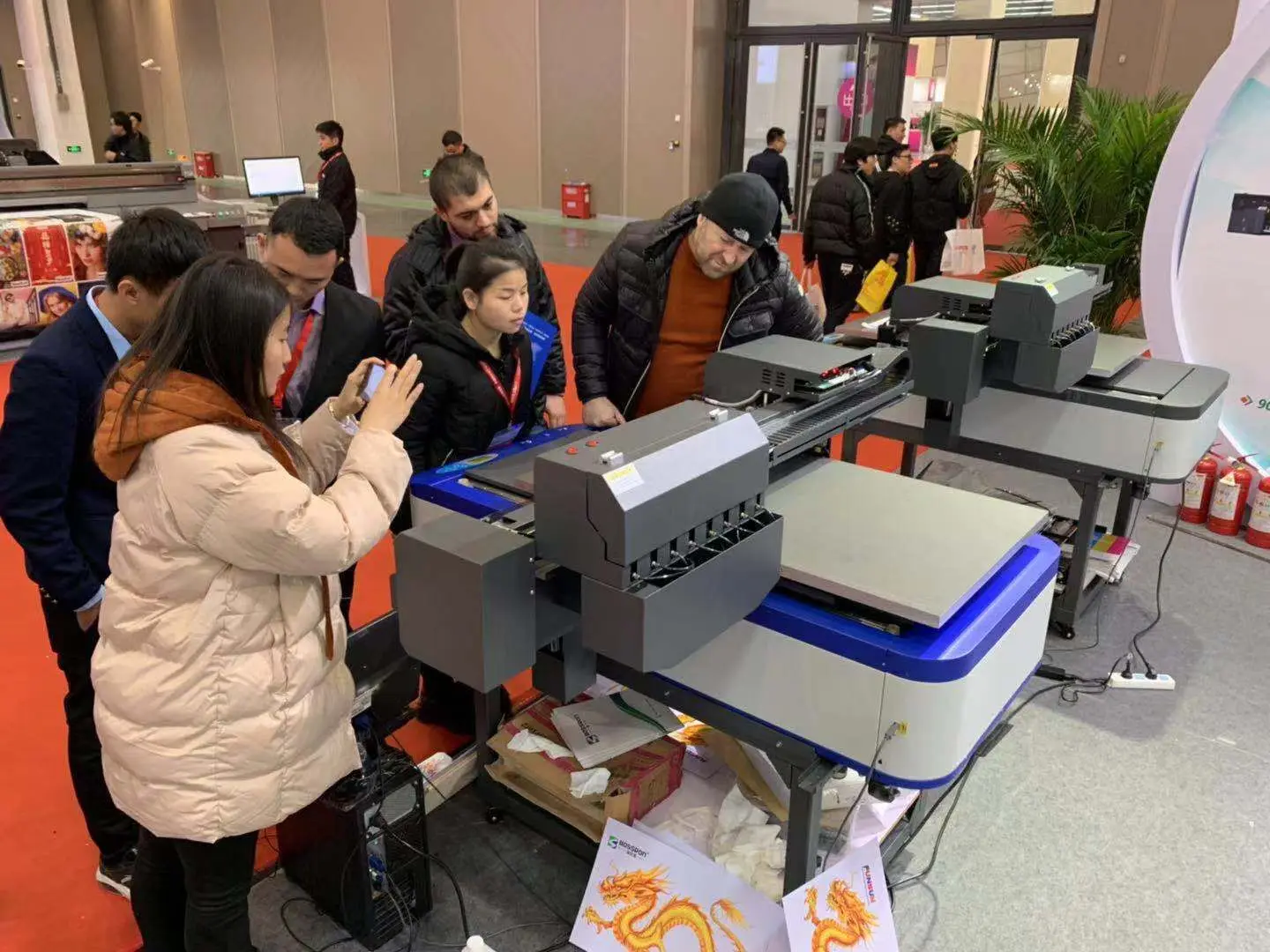 2019 newest Funsunjet A1 1440dpi metal photo printing machine