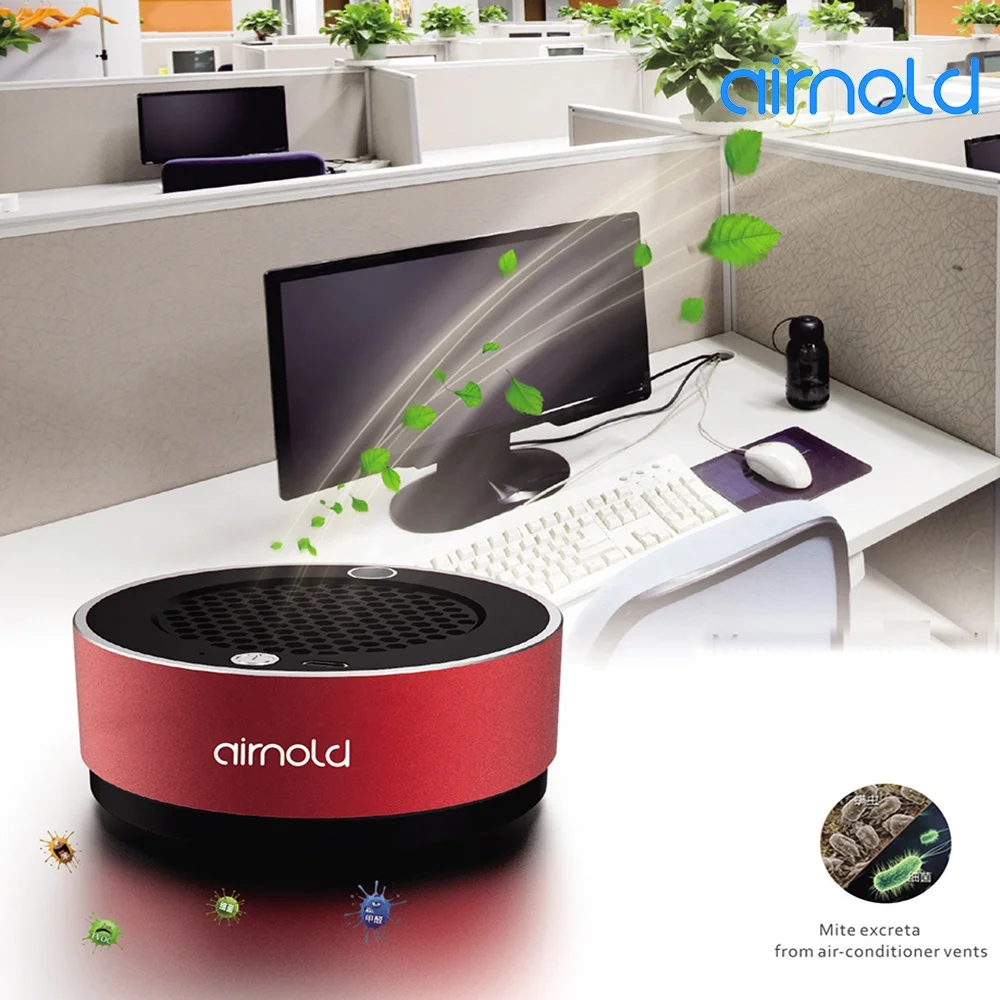 Unique Fancy Portable USB Odor Smoke Pm2.5 HEPA Filter Mini Car Air Purifier