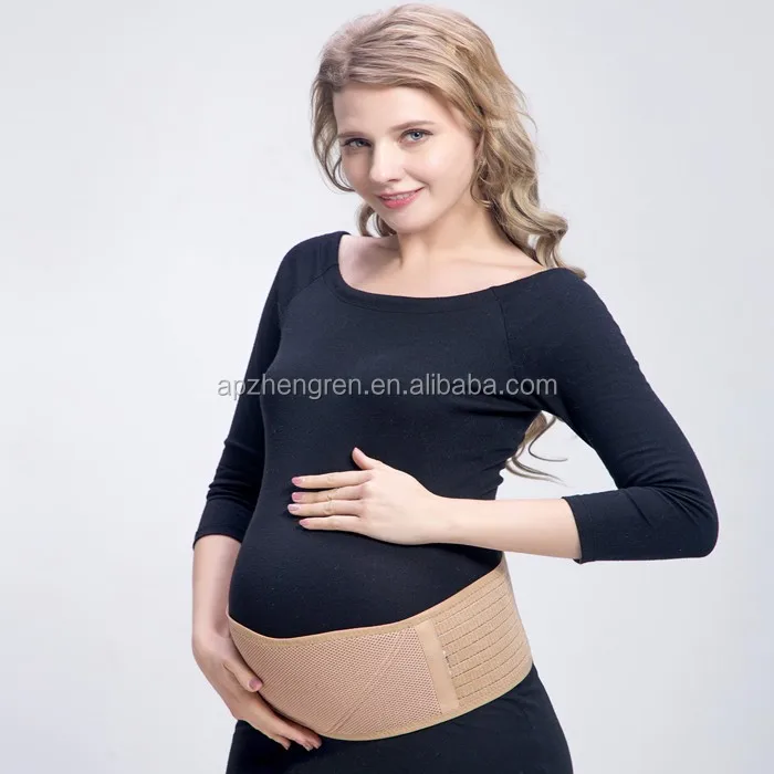 
Maternity Support Belt Pregnant with Pure Cotton Cloth Inside of the Belly Part 