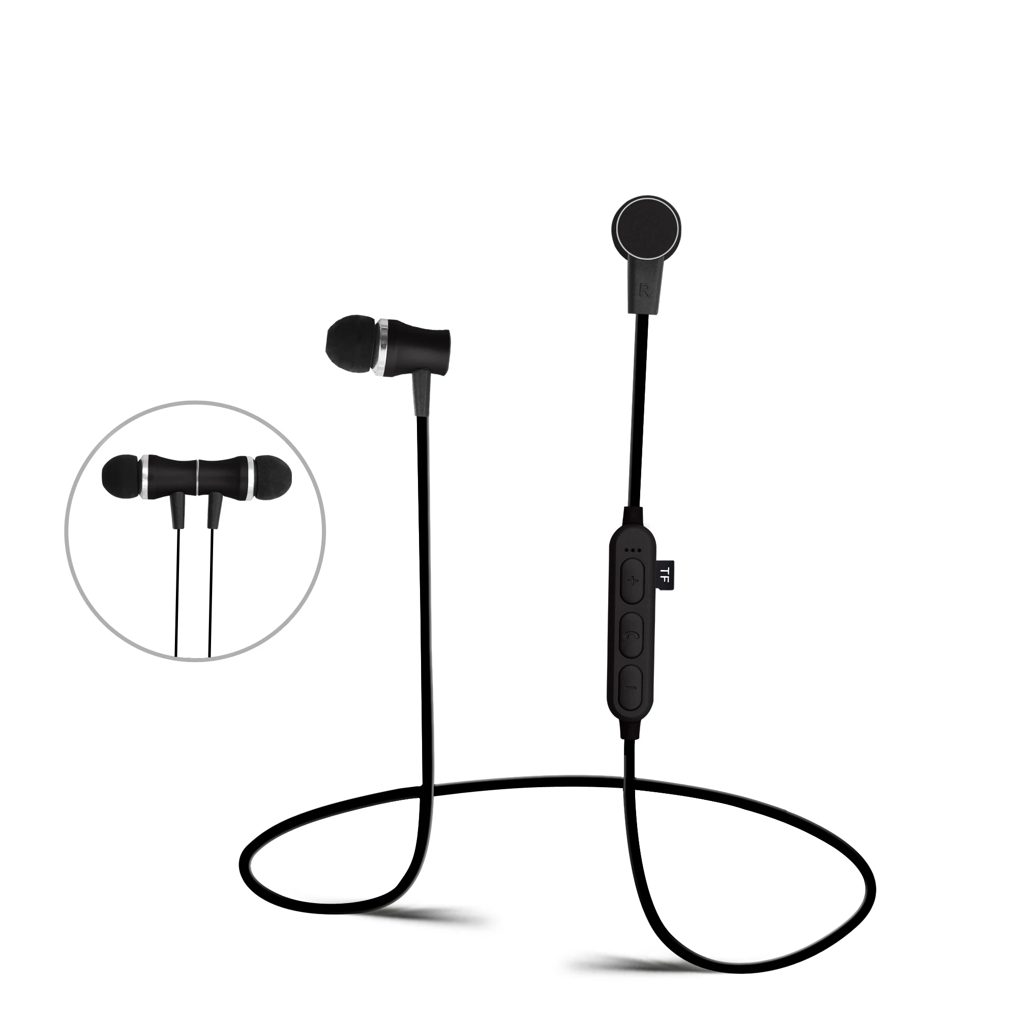 OEM Спорт ушной крючок шейным гарнитура в ухе активный шум шумоподавления стерео гарнитура наушники