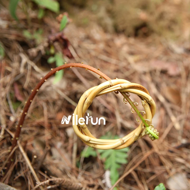 
Hand made twisted circle bamboo wood rattan bamboo root bracelet bangle 