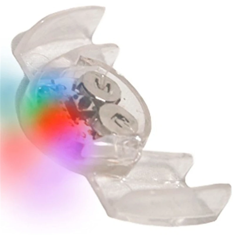 Flashing Led Light Up Mouthpieces,Teeth Makeup Cosplay Props Tricks Toy  Flashing Panda Blinking Mouth Braces Piece  Glow Teeth