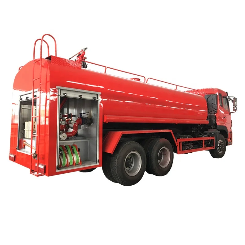 7885x2490x3400mm stainless steel water tank Dongfeng 5000Liters fire trucks for sale water tank fire fighting truck