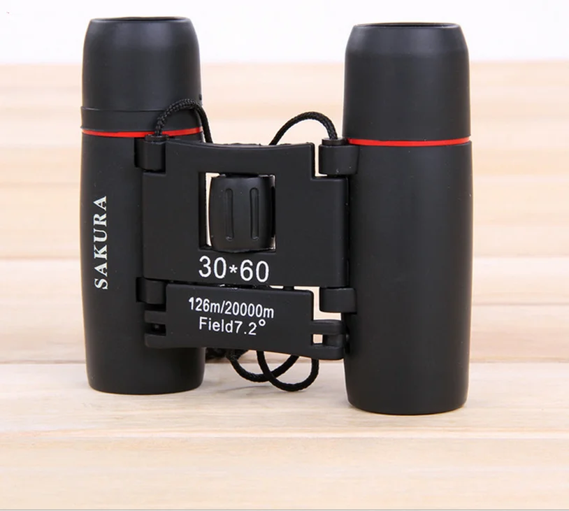 30X60 Mini Zoom Adjustable Portable Sakura Binoculars Telescopes
