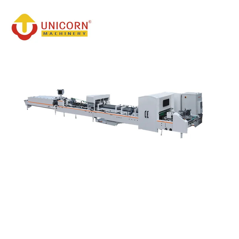 Автоматическая картонная коробка Папка Gluer уголок оклеивание края складной холодной склеивания машины