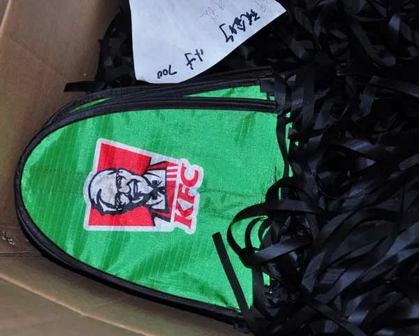 Full color printing Adverting finger kite promotional mini slingshot kite