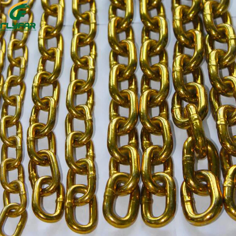 High Strength G100 G80 Grade Alloy Steel Chain For Crafts