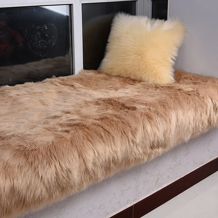 
Modern decorative fur cushion covers with large size for tatami and sofa 