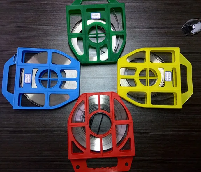 12.7mm*0.76mm 304 Stainless Steel Strapping Band Cable Bundling Strap Manufacture With Factory Price