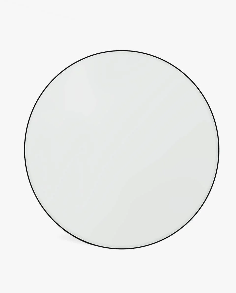 Modern nordic decorative large metal frame wall round mirror for sales mirror supplier in Ningbo