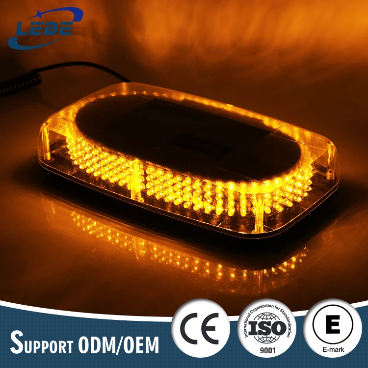 Magnetic flashing led warning emergency car roof top light bar