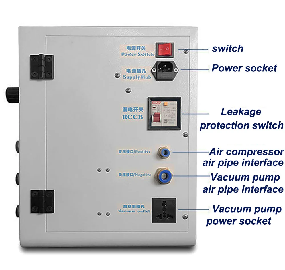 kailiwei   Full set of Samsung lcd inframe lamination for S7 S8 S9 Touch Screen LCD OCA Vacuum Laminator machine