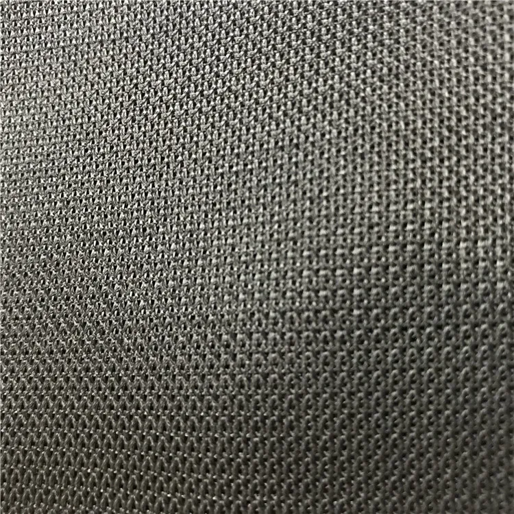 Cheap Plain Knitted Clear Mesh Fabric for Shoes