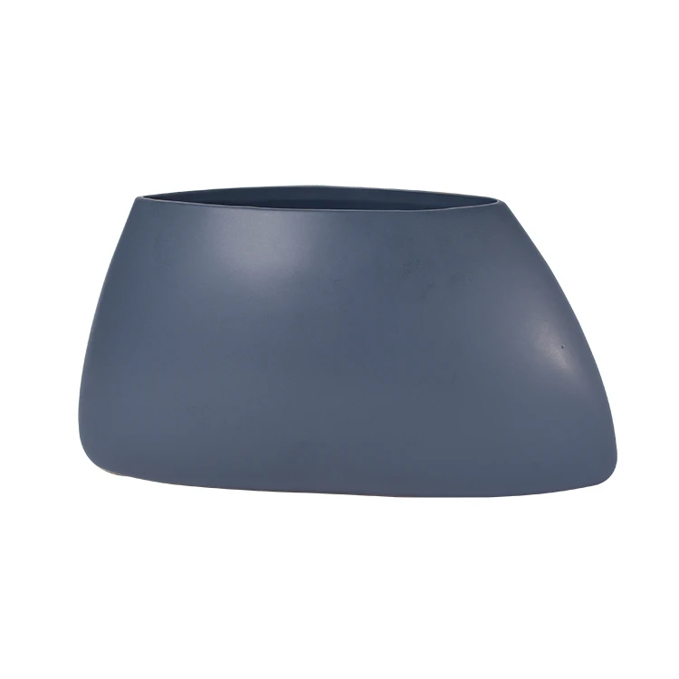 Simplism style home decoration pieces matte wedding decoration ceramic vase for hotels