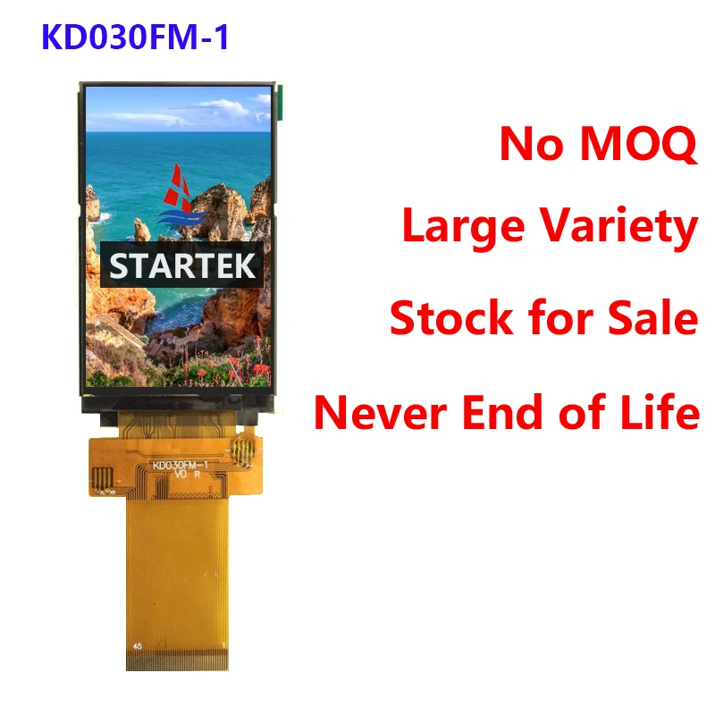  Цветной ЖК-модуль IPS TFT 3 0 дюйма 240x400 интерфейс MCU/SPI/RGB полный угол обзора читаемый при солнечном