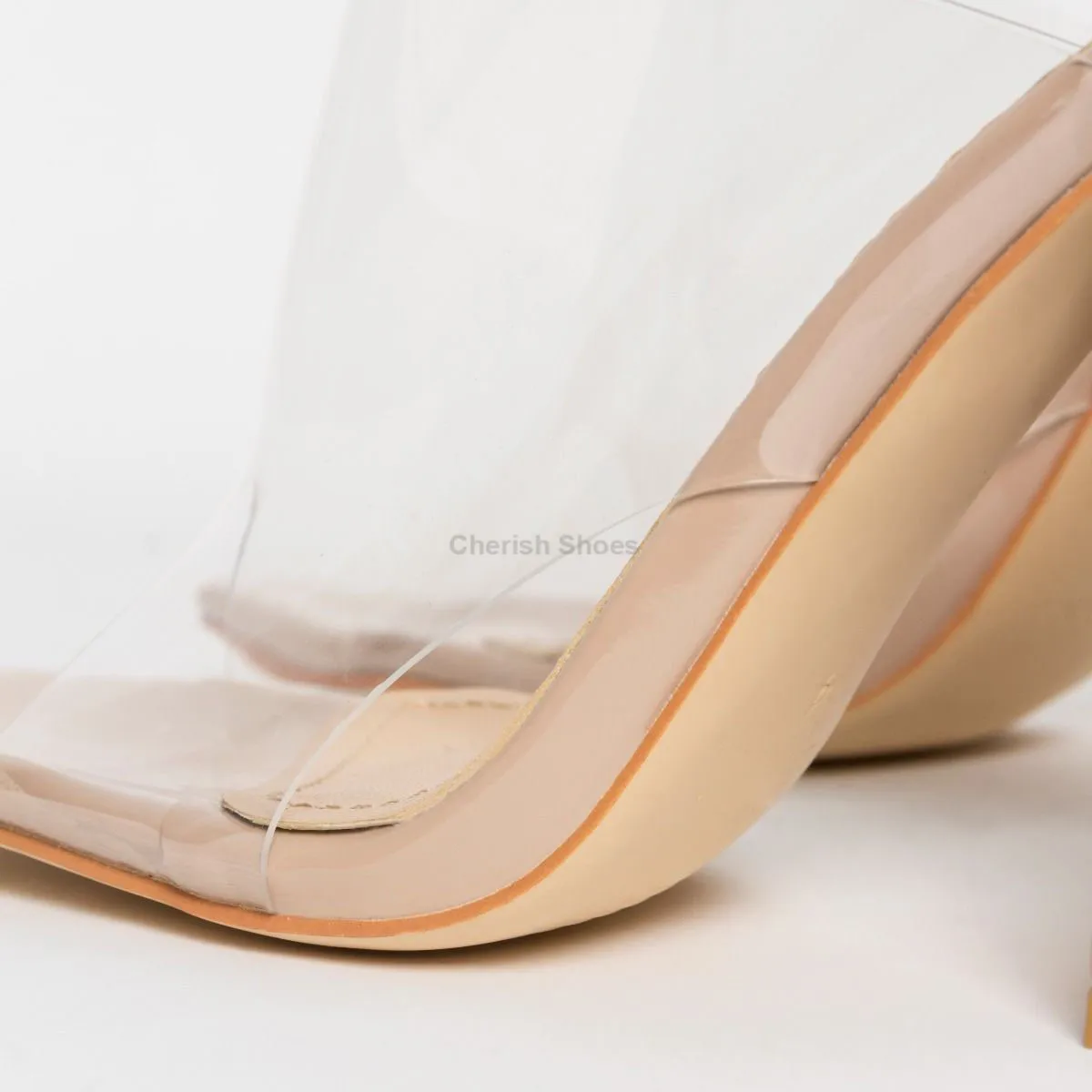 China Factory Chunky Pink High Heels Mules Sexy Shoes Outdoor Slippers For Women And Ladies