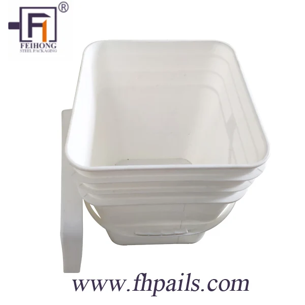 
Competitive Price 16L/18L/20L Square Plastic Container with Lid and Handle for Paint 
