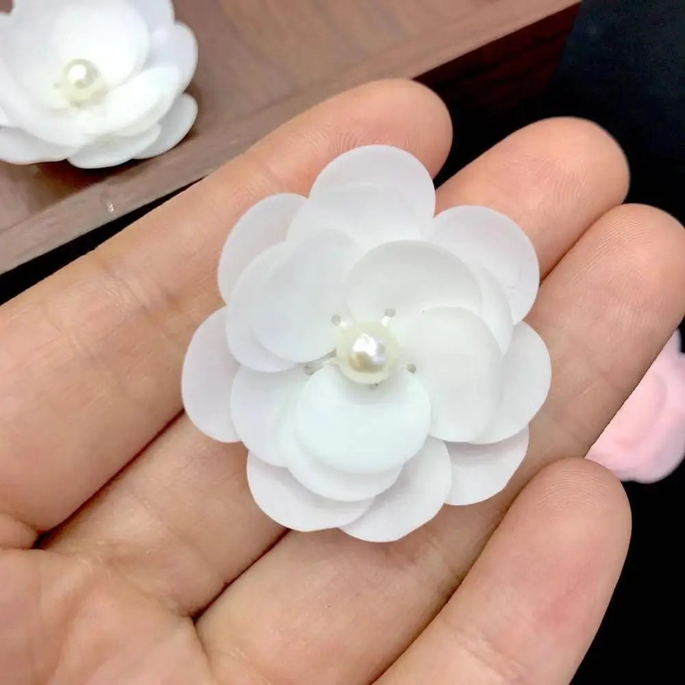 3d rhinestones clothing art decoration floral handmade  sequin flower