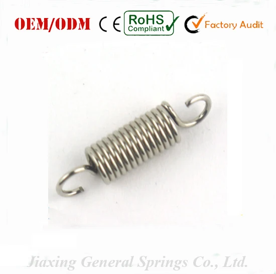 Precision spring steel Tension spring with hook