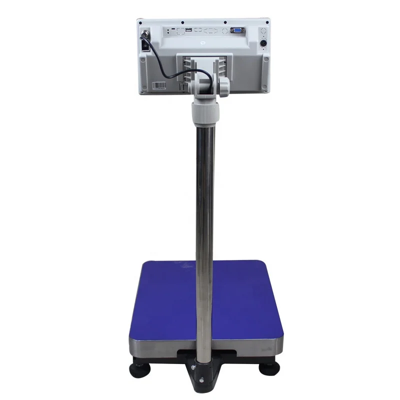Digital Electronic Platform Scale with LCD Display Thermal Printer Weighing Scales Bench Scale