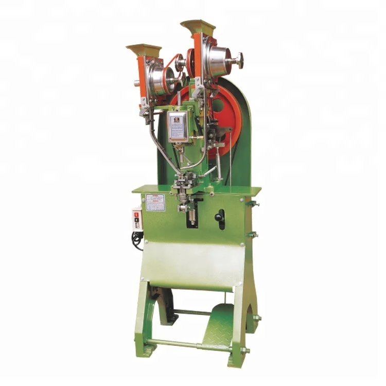 Shoe Making Machine Fully Automatic Grommet / Eyelet Machine For Shoe Upper