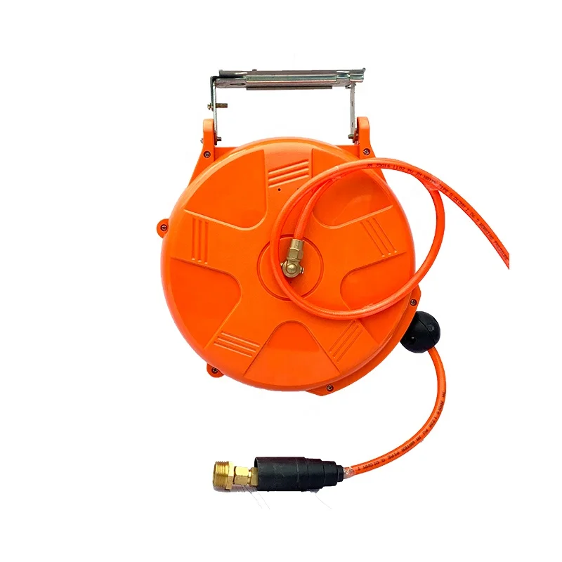 
Hose reel water Retractable wall-mounted garden hose and reel 