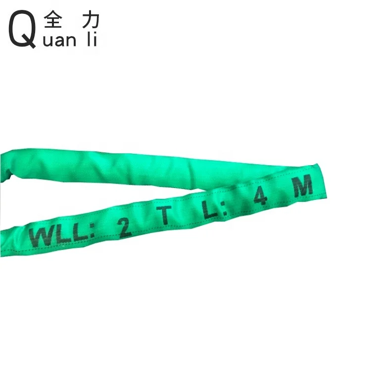 
Heavy Duty 2T(1T-500T) eye-eye soft lifting webbing sling/soft lifting sling 
