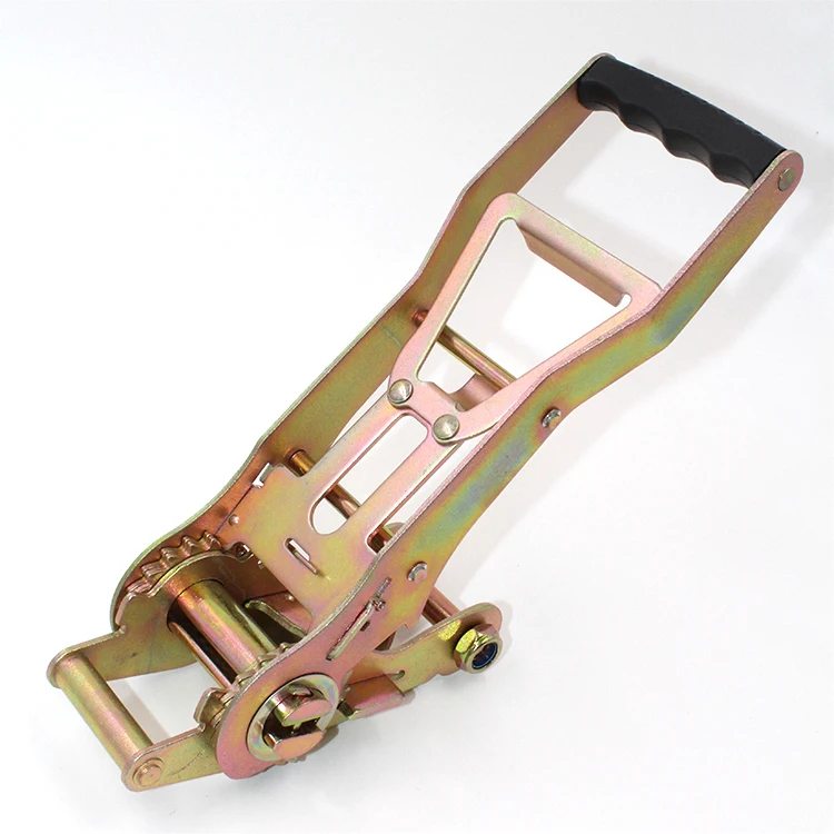 
2 inch 5000kgs Ergo Long Plastic Handle Reverse Ratchet Buckle 